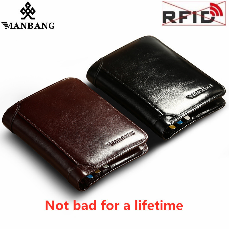 Manbang High Quality Classic Style Leather Short Male Purse Card Holder Wallet Men Prevent Rfid Hot Wallets, Brown
Manbang High Quality Classic Style Leather Short Male Purse Card Holder Wallet Men Prevent Rfid Hot Wallets, Brown
