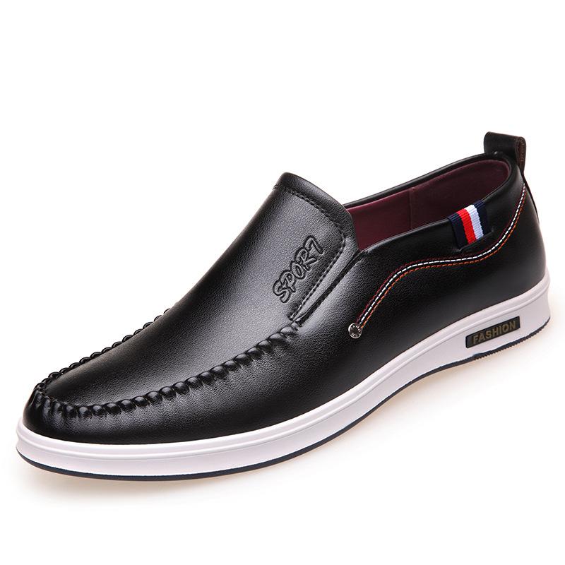 New Big Size Casual Shoes Slip on Men Leather Shoes 2020 Fashion Wear Resistant Soft Breathable Peas, Yellow
New Big Size Casual Shoes Slip on Men Leather Shoes 2020 Fashion Wear Resistant Soft Breathable Peas, Yellow