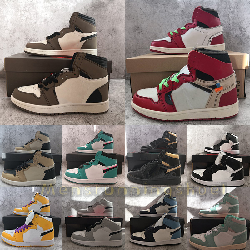High OG 1 Jumpman 1s Twist Panda UNC Obsidian Smoke Grey Mushroom Turbo Green 1s Mens Basketball Shoes With Box Sneakers Womens Trainers, Lakersyellow (1)
High OG 1 Jumpman 1s Twist Panda UNC Obsidian Smoke Grey Mushroom Turbo Green 1s Mens Basketball Shoes With Box Sneakers Womens Trainers, Lakersyellow (1)