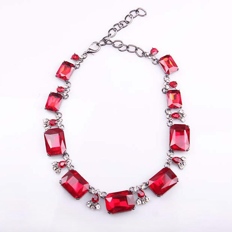 5 Colors Statement Necklace Gem Crystal Chain Choker Bibs 2020 Fashion Women Chunky Square Glass Necklaces Pendants Party
5 Colors Statement Necklace Gem Crystal Chain Choker Bibs 2020 Fashion Women Chunky Square Glass Necklaces Pendants Party