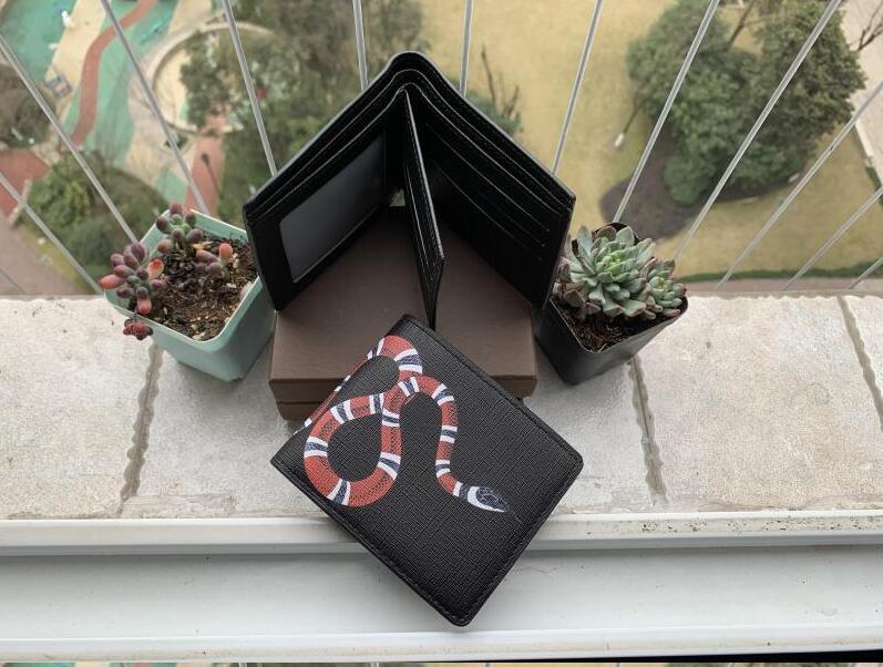 Men Wallet Leather Black Snake Tiger Bee Wallets Women Style Purse Wallet Card …