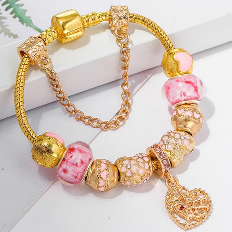 TOGORY Crystal Women Bracelet Unique Gold Color Chain Charm Bracelets For Women DIY Beads Bracelet & Bangle Jewelry Gift1
TOGORY Crystal Women Bracelet Unique Gold Color Chain Charm Bracelets For Women DIY Beads Bracelet & Bangle Jewelry Gift1
