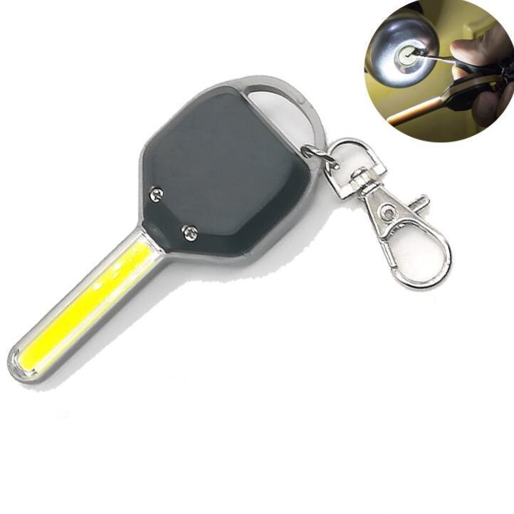 Portable mini cob key ring flashlight creative novely keychain torch Outdoor camping backpack light night fishing torch lamps
Portable mini cob key ring flashlight creative novely keychain torch Outdoor camping backpack light night fishing torch lamps