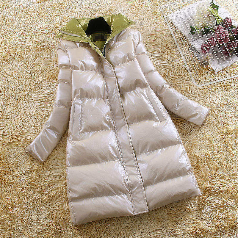 2021 New Women-proof Dwaterproof Hot Outdoor Water Jacket Bright Winter Woman Parkas Contrast Loosens Female Coat Thicken PQXQ, Beige
2021 New Women-proof Dwaterproof Hot Outdoor Water Jacket Bright Winter Woman Parkas Contrast Loosens Female Coat Thicken PQXQ, Beige