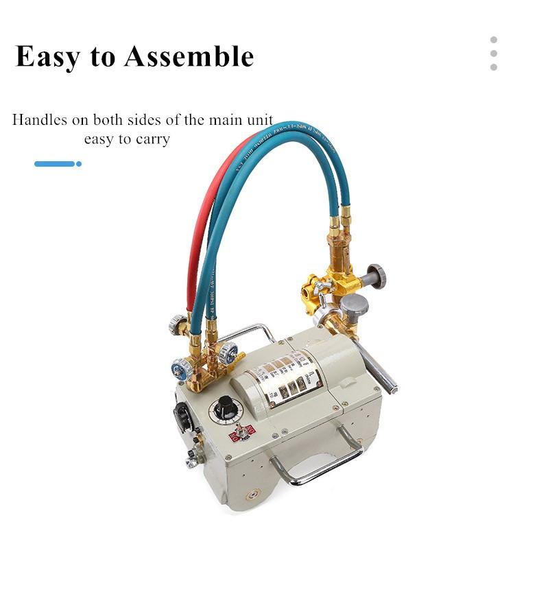 110V/220V Magnetic pipe semi-automatic flame gas cutting machine pipe gas cutting machine
110V/220V Magnetic pipe semi-automatic flame gas cutting machine pipe gas cutting machine