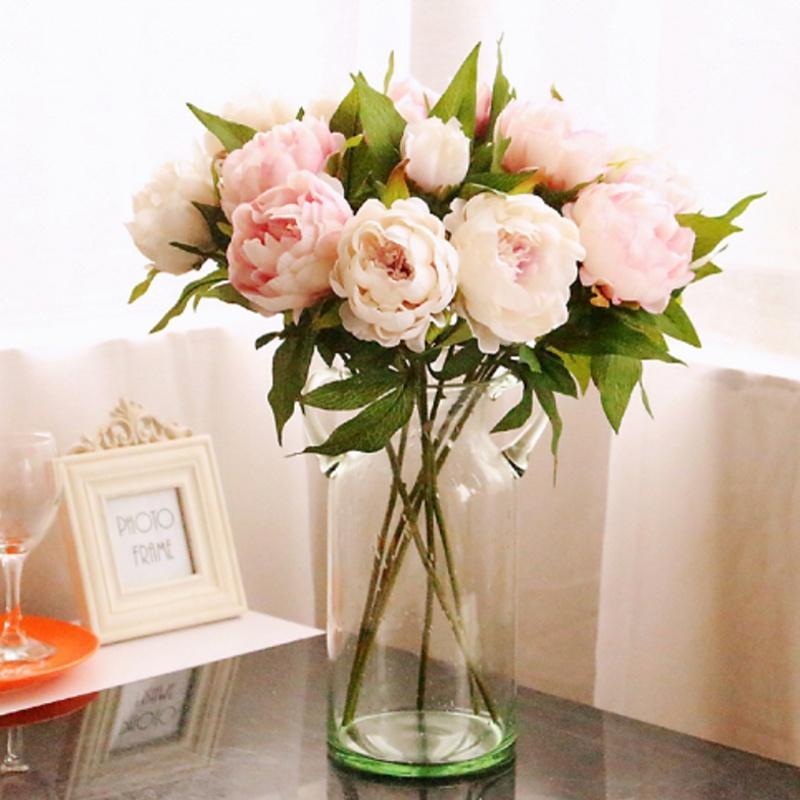 High quality artificial flowers peony 3 Heads silk flowers home decoration wedding1 
High quality artificial flowers peony 3 Heads silk flowers home decoration wedding1