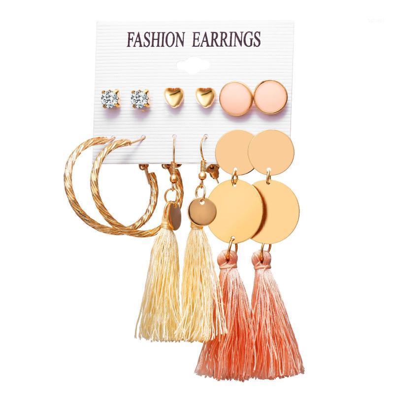One SET Classic Ring Tassel Acrylic Earrings For Women Bohemian Earrings Set Big Dangle Drop Earring Female Fashion Jewelry 20201
One SET Classic Ring Tassel Acrylic Earrings For Women Bohemian Earrings Set Big Dangle Drop Earring Female Fashion Jewelry 20201