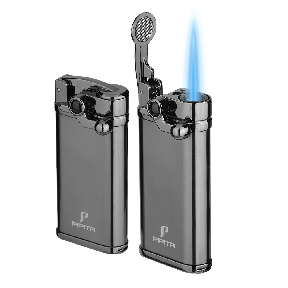 Fashion High Quality Windproof Lighter Torch Jet Single Flame Refillable Inflatable Flame Lighter & Cigar Punch Lighter(2Pack)
Fashion High Quality Windproof Lighter Torch Jet Single Flame Refillable Inflatable Flame Lighter & Cigar Punch Lighter(2Pack)