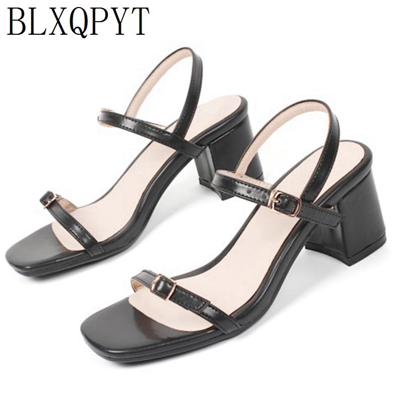 BLXQPYT 2021 New Concise Fashion Big Size 31-44 Summer Women high heels(6cm) Casual Peep Toe wedding Shoes woman Sandals H17-2, Black
BLXQPYT 2021 New Concise Fashion Big Size 31-44 Summer Women high heels(6cm) Casual Peep Toe wedding Shoes woman Sandals H17-2, Black