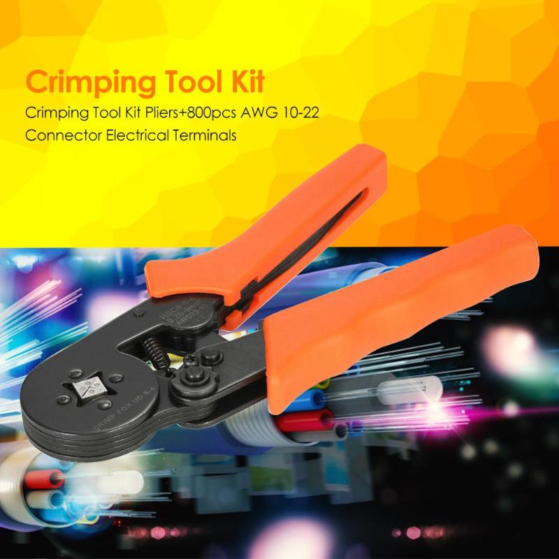 Crimping Tool Pliers Terminal Ferrule Crimper Wide Scope of Application Multifunctional Wire Hand Tool Set Terminals Clamp
Crimping Tool Pliers Terminal Ferrule Crimper Wide Scope of Application Multifunctional Wire Hand Tool Set Terminals Clamp
