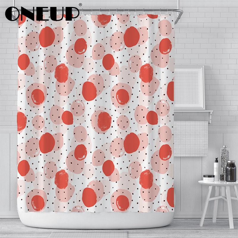 ONEUP Wave Point Printing Shower Curtain Waterproof Polyester Fabric Washable Shower Curtain With Hook Home Bathroom Accessories
ONEUP Wave Point Printing Shower Curtain Waterproof Polyester Fabric Washable Shower Curtain With Hook Home Bathroom Accessories