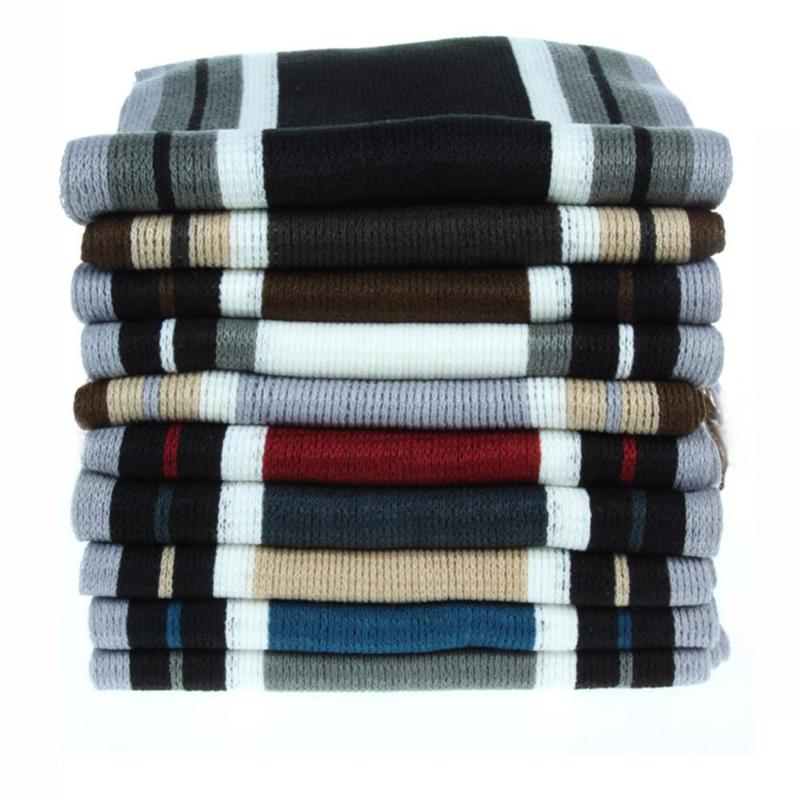 Men's Youth Fashion Striped Scarf Autumn And Winter New Woolen Knitted Warm Neckerchief Elegant Skin-friendly All-match Shawl
Men's Youth Fashion Striped Scarf Autumn And Winter New Woolen Knitted Warm Neckerchief Elegant Skin-friendly All-match Shawl