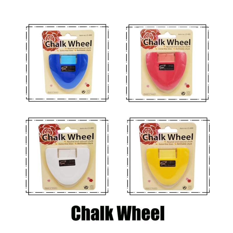 DIY Sewing Parts Chalk Wheel Three Colours --- Rosy red / Yellow / Blue/White Made in Taiwan Top quality
DIY Sewing Parts Chalk Wheel Three Colours --- Rosy red / Yellow / Blue/White Made in Taiwan Top quality