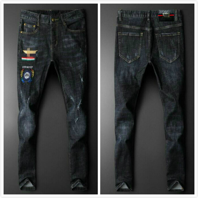21ss men's brand designers jeans distressed ripped slim fit biker denim pants mens leisure fashion jeans arm6p, Blue
21ss men's brand designers jeans distressed ripped slim fit biker denim pants mens leisure fashion jeans arm6p, Blue