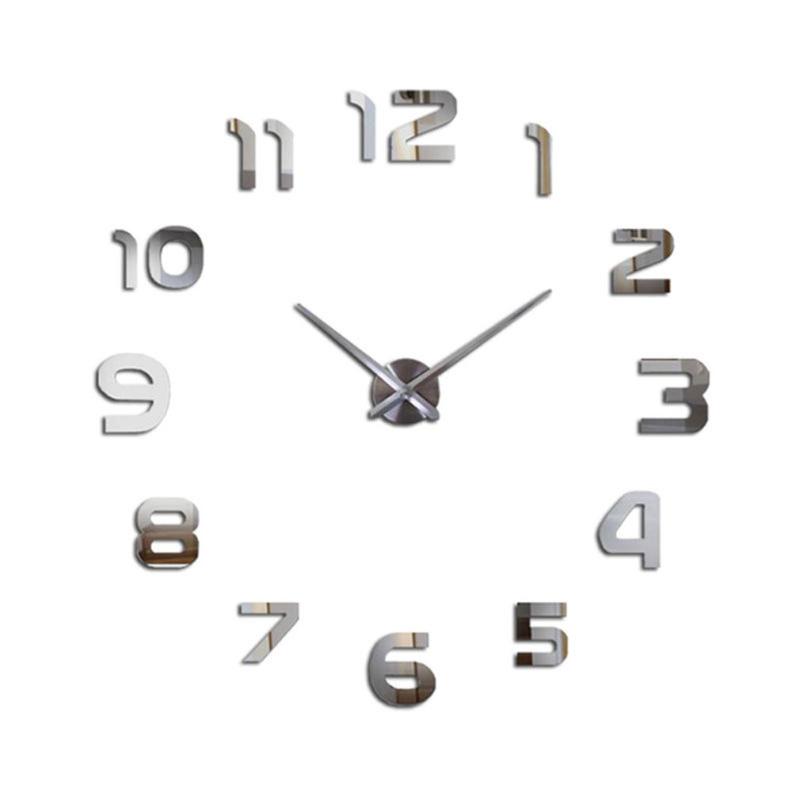 Modern Large Wall Clock DIY 3D Quartz Clock Decorative Watch For Living Room Kitchen Bedroom Office Frameless Home Decoration
Modern Large Wall Clock DIY 3D Quartz Clock Decorative Watch For Living Room Kitchen Bedroom Office Frameless Home Decoration