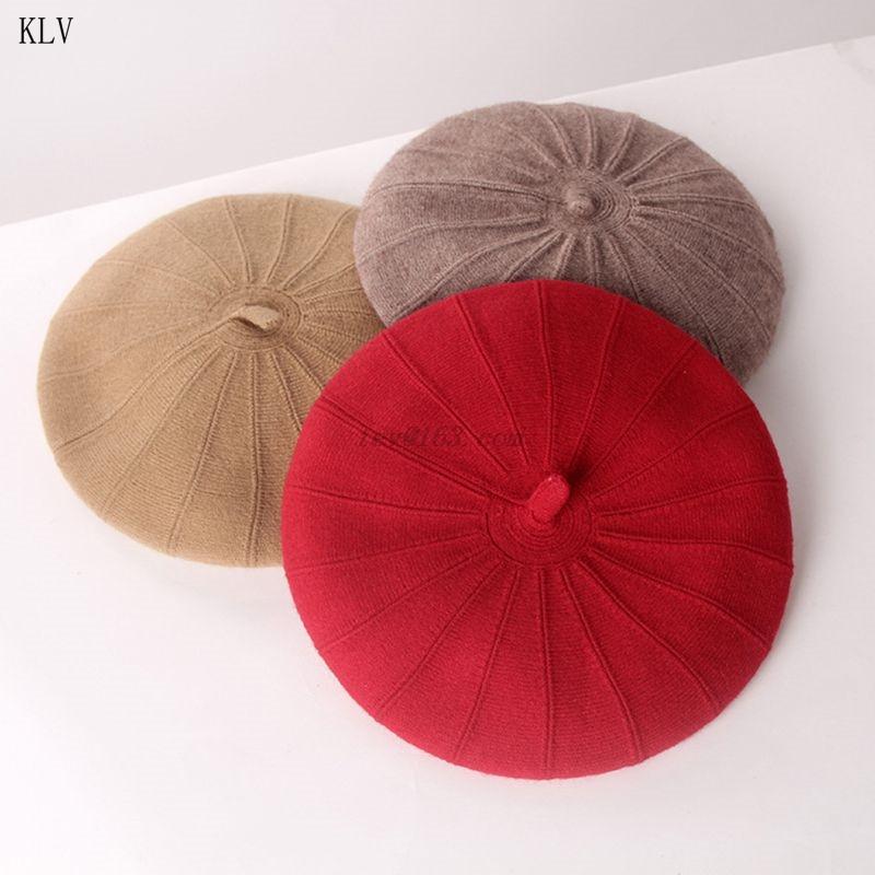 Women Autumn Winter Soft Warm Wool Beret Cap Retro Painter Pumpkin Beanie Hat British Style Double-sided Knit Cap
Women Autumn Winter Soft Warm Wool Beret Cap Retro Painter Pumpkin Beanie Hat British Style Double-sided Knit Cap