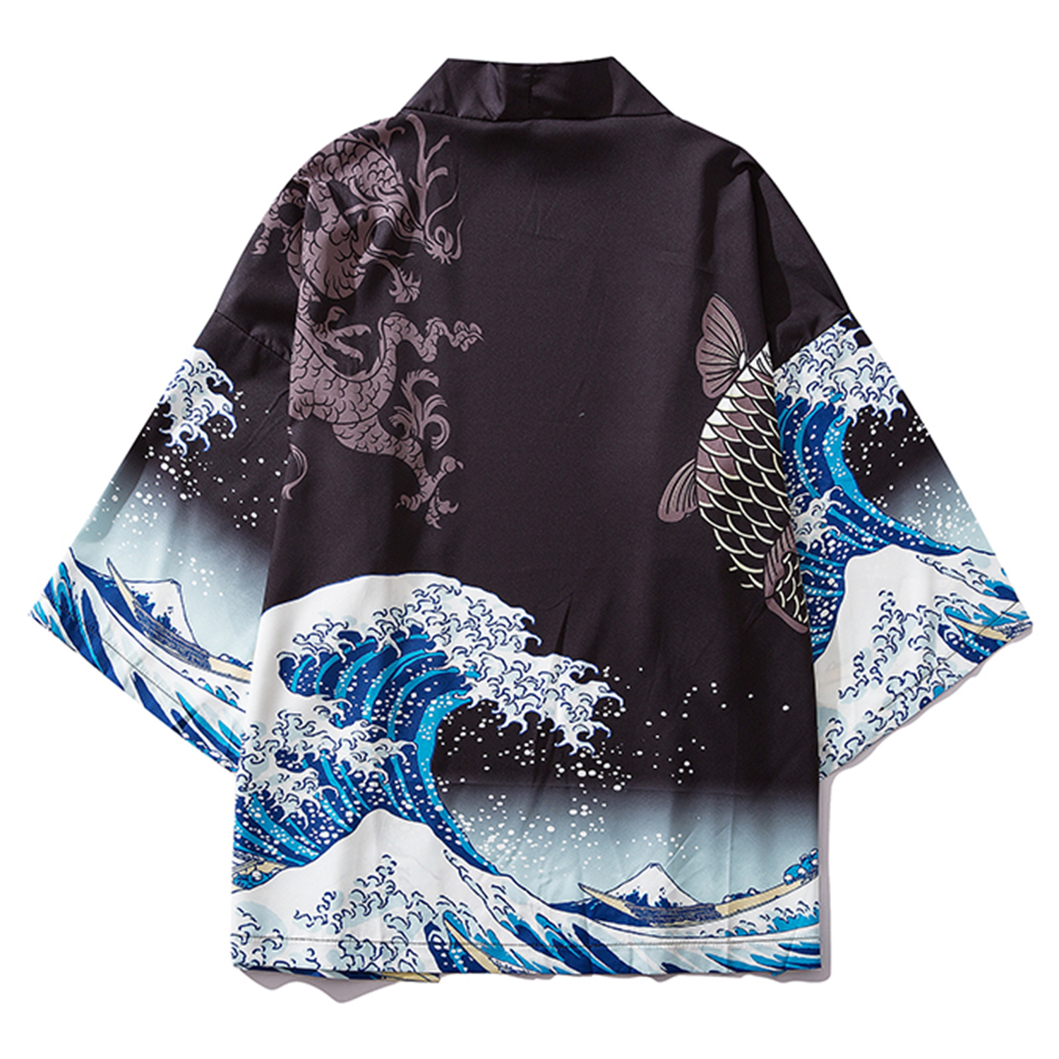 New Fashion Wave Print 2021 Hip Hop Tops Men Style Front Open Coats Summer Loose Japanese Kimono Jacket Vucc, White
New Fashion Wave Print 2021 Hip Hop Tops Men Style Front Open Coats Summer Loose Japanese Kimono Jacket Vucc, White