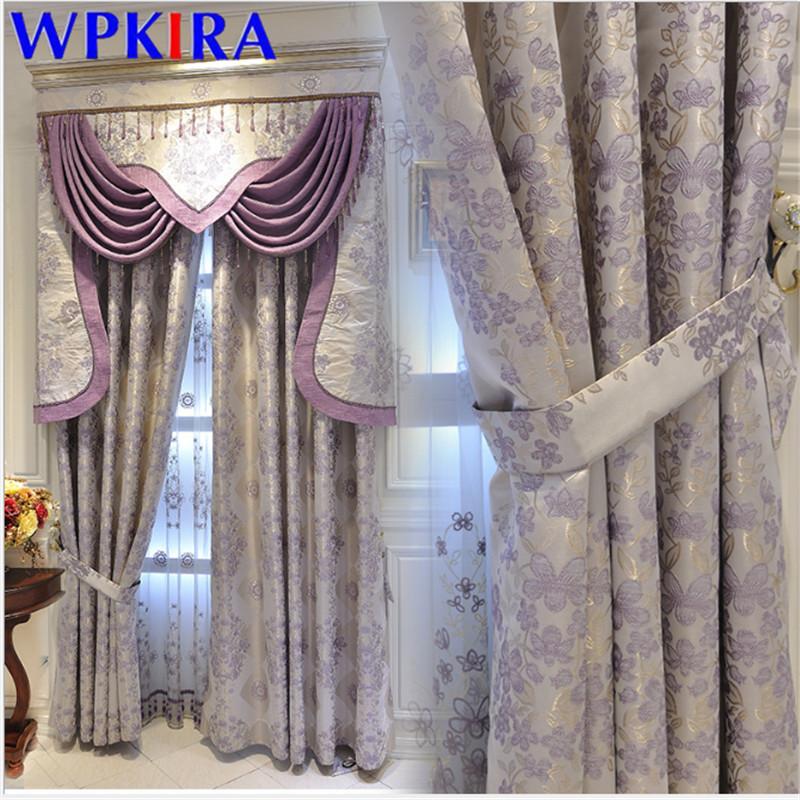 Purple Jacquard Curtain Blackout For Living Room Bedroom Window Blinds Drape High End Bay Window Treatment European X-AD627, Tulle
Purple Jacquard Curtain Blackout For Living Room Bedroom Window Blinds Drape High End Bay Window Treatment European X-AD627, Tulle