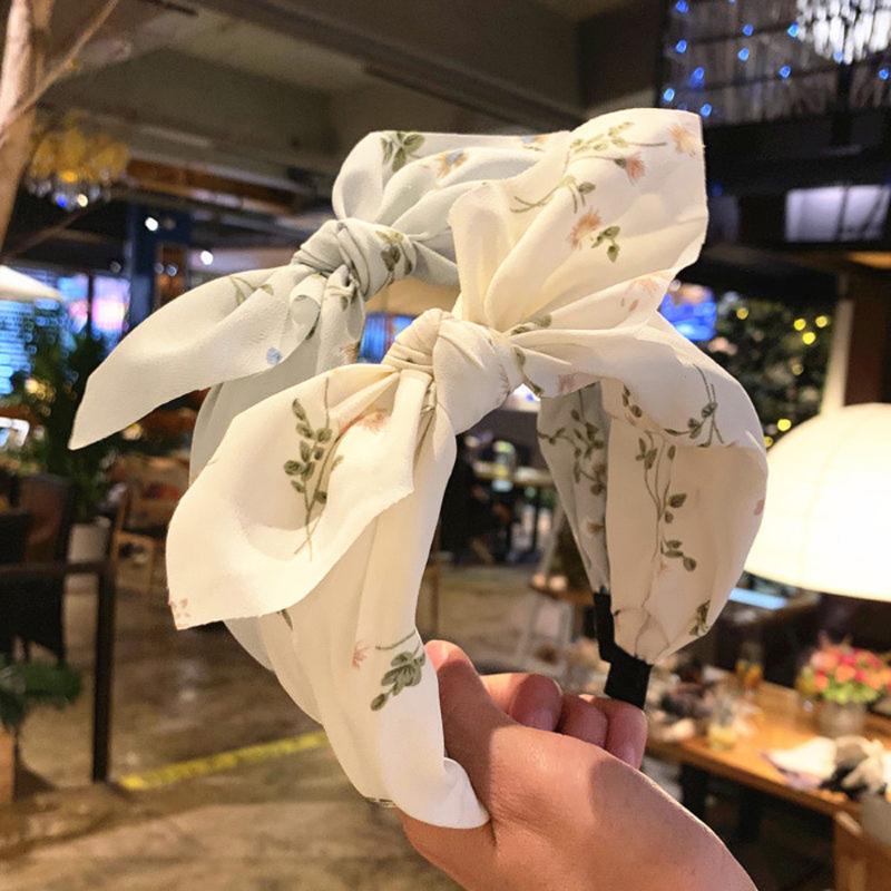 Sweet Floral Bow Headband Hair Hoop Ear Knotted Wide Hairband for Women Girls Fashion Simple Headwear
Sweet Floral Bow Headband Hair Hoop Ear Knotted Wide Hairband for Women Girls Fashion Simple Headwear