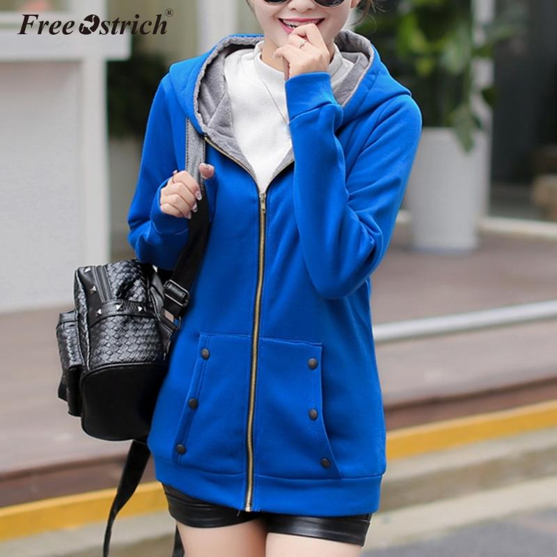 Free Ostrich New Spring Autumn Women's Clothing Hooded Fleece Basic Jacket Long Sleeve Female Coats Zipper Casual Outerwear N30, Black
Free Ostrich New Spring Autumn Women's Clothing Hooded Fleece Basic Jacket Long Sleeve Female Coats Zipper Casual Outerwear N30, Black