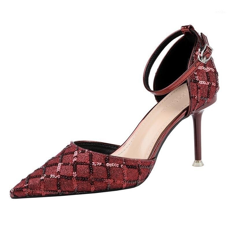 Shoes Female Women Heels Sandals Pointed Shallow Mouth High-heeled Shoes with Thin Heel Banquet Sandals LSJ-6719-101, Red
Shoes Female Women Heels Sandals Pointed Shallow Mouth High-heeled Shoes with Thin Heel Banquet Sandals LSJ-6719-101, Red