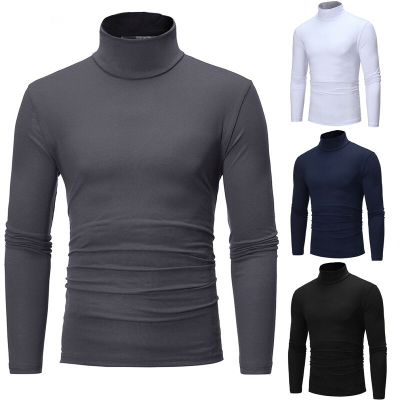 Hot Fashion Mens Sweater Solid Roll Turtle Neck Knitted Pullover Jumper Winter Male Fashion Casual Tops, Black
Hot Fashion Mens Sweater Solid Roll Turtle Neck Knitted Pullover Jumper Winter Male Fashion Casual Tops, Black