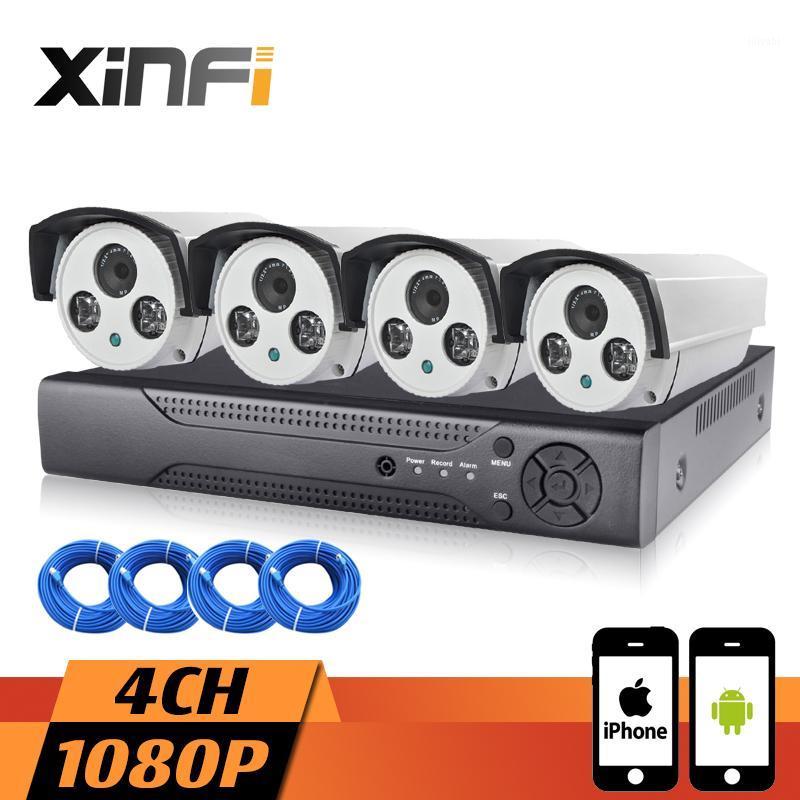 XINFI 4CH CCTV System with NVR Network Video Recorder 1080P HD Home Security outdoor Camera 2mp IP camera System CCTV kit1
XINFI 4CH CCTV System with NVR Network Video Recorder 1080P HD Home Security outdoor Camera 2mp IP camera System CCTV kit1