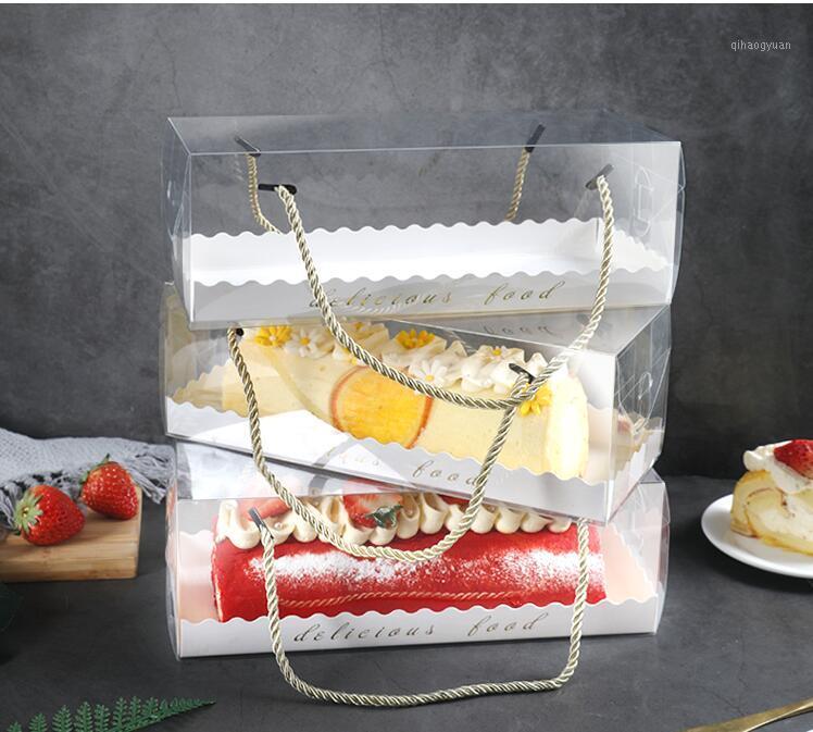 10PCS Transparent portable cake roll box towel roll box Swiss rectangular chiffon cake Free Shipping1
10PCS Transparent portable cake roll box towel roll box Swiss rectangular chiffon cake Free Shipping1