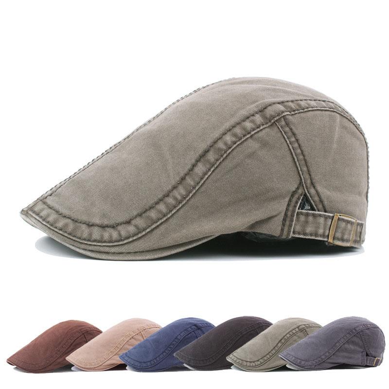 Berets Arrival British Trend Beret Hats Men Stylish Classic Gentleman Caps Adjustable Buckle Cotton Male H-394
Berets Arrival British Trend Beret Hats Men Stylish Classic Gentleman Caps Adjustable Buckle Cotton Male H-394