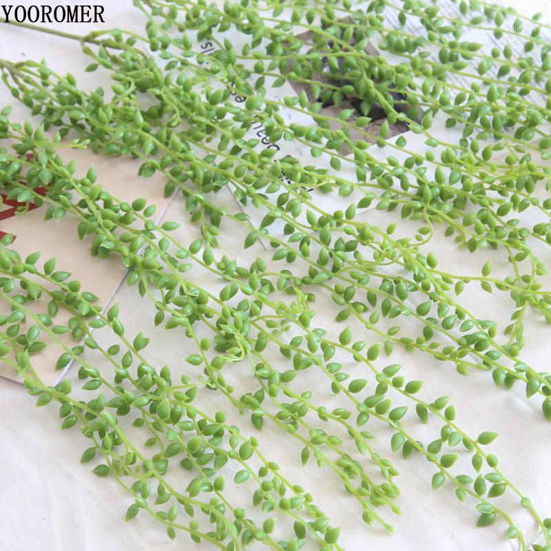 YOOROMER Artificial Flowers String for Valentine's Day Wedding Party Artificial Hanging Plant Pot Basket Indoor Outdoor Garden D1, Green
YOOROMER Artificial Flowers String for Valentine's Day Wedding Party Artificial Hanging Plant Pot Basket Indoor Outdoor Garden D1, Green
