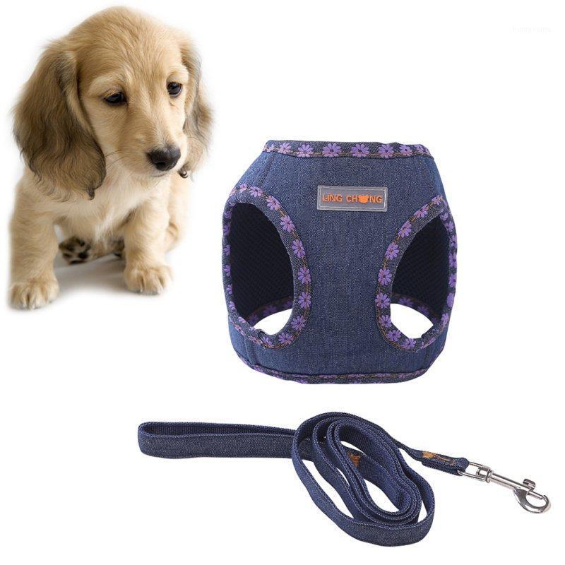 2020 Soft Small Dog Harness Vest Leash Set Adjustable Denim Chest Strap Dog Puppy Walking Lead Cat Safe Leash British Style1 
2020 Soft Small Dog Harness Vest Leash Set Adjustable Denim Chest Strap Dog Puppy Walking Lead Cat Safe Leash British Style1