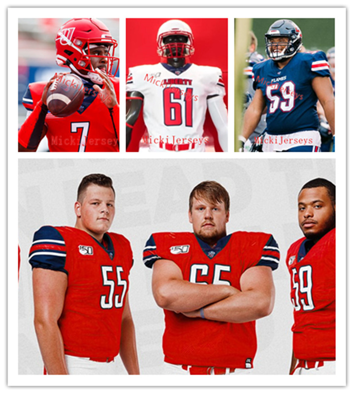 Custom Liberty Flames Anthony Butler Peytton Pickett Aaron Pierre Joshua Mack Sean Brown Brody Brumm Jacob Bodden Liberty Football Jersey, White
Custom Liberty Flames Anthony Butler Peytton Pickett Aaron Pierre Joshua Mack Sean Brown Brody Brumm Jacob Bodden Liberty Football Jersey, White