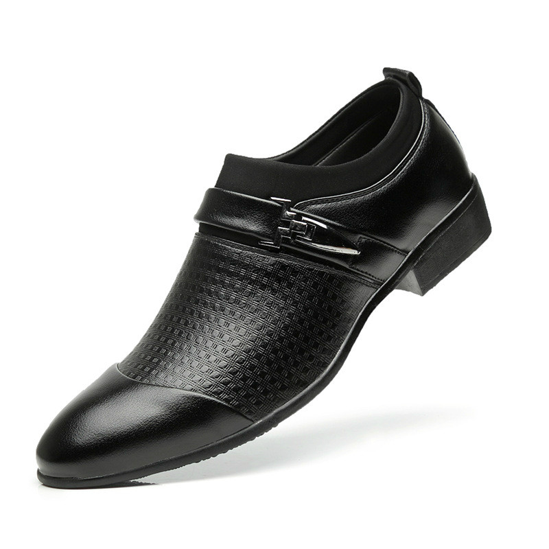 New Brand Men Formal Shoes Slip on Pointed Toe Patent Leather Oxford Shoes for Men Dress Business Plus Size 38-46, Black
New Brand Men Formal Shoes Slip on Pointed Toe Patent Leather Oxford Shoes for Men Dress Business Plus Size 38-46, Black