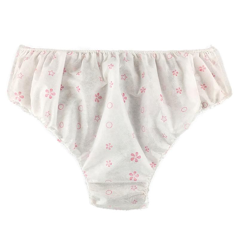 Women's Panties Disposable Women's Underwear Floral Print Non-Woven Paper Underwear Briefs, Beige
Women's Panties Disposable Women's Underwear Floral Print Non-Woven Paper Underwear Briefs, Beige