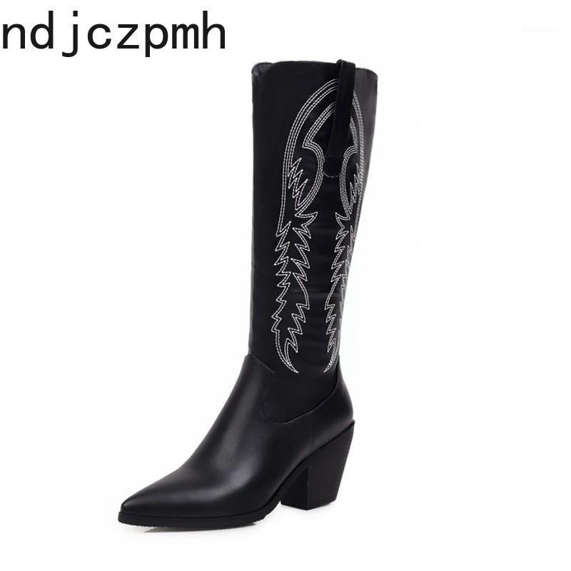 Women's Boots Winter The New Fashion Color Matching Pointed Zipper Thick Heel High Heel High Tube Women's Shoes Plus Size 31-471, Black
Women's Boots Winter The New Fashion Color Matching Pointed Zipper Thick Heel High Heel High Tube Women's Shoes Plus Size 31-471, Black