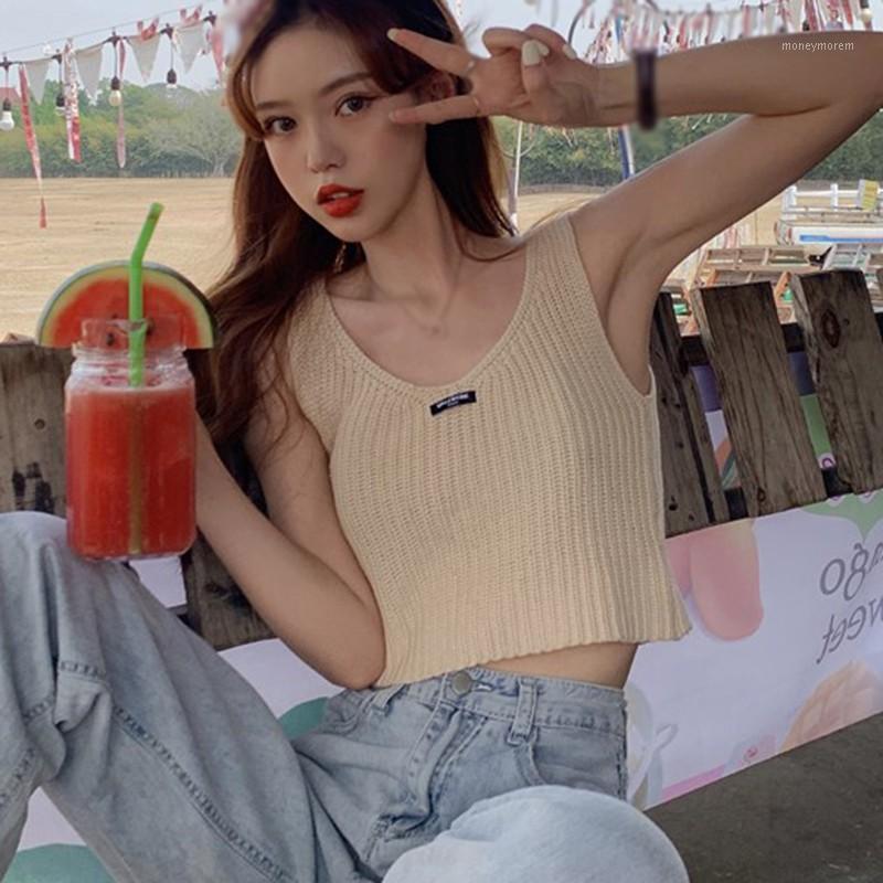 Fashion Women Solid Color Slim Tank Tops Summer Casual Fitness Short Vest Knitted Sleeveless Sexy Crop Tops1, As picture shown
Fashion Women Solid Color Slim Tank Tops Summer Casual Fitness Short Vest Knitted Sleeveless Sexy Crop Tops1, As picture shown