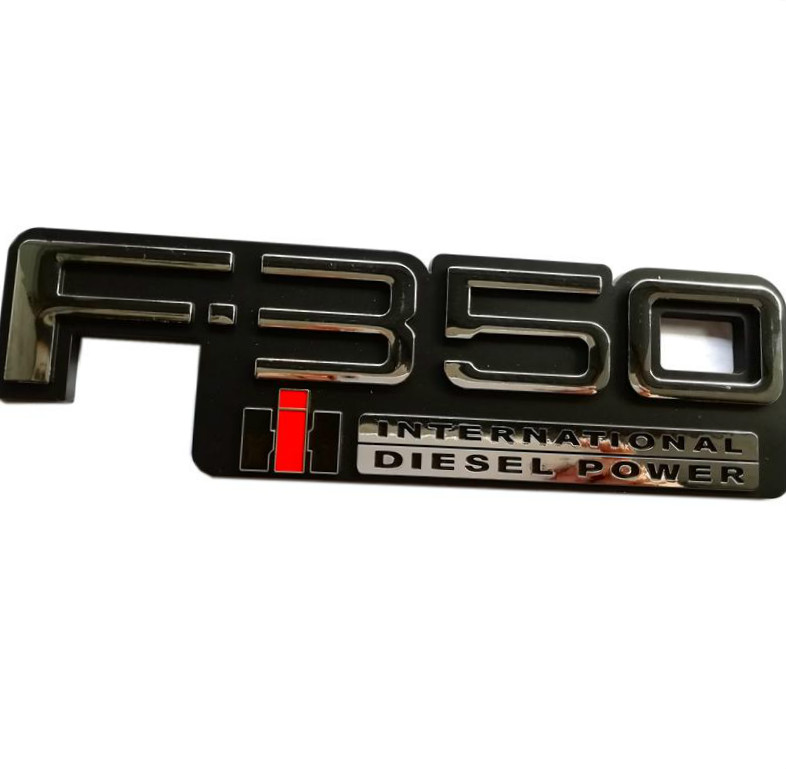 ABS F350 F-350 INTERNATIONAL DIESEL POWER Auto Emblems Badges
ABS F350 F-350 INTERNATIONAL DIESEL POWER Auto Emblems Badges