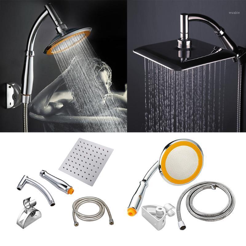 High Pressure Shower Head and Hose Set 360° Swivel Joint Bathroom Top Sprayer with Bracket Holder 1.5m Shower Hose1
High Pressure Shower Head and Hose Set 360° Swivel Joint Bathroom Top Sprayer with Bracket Holder 1.5m Shower Hose1