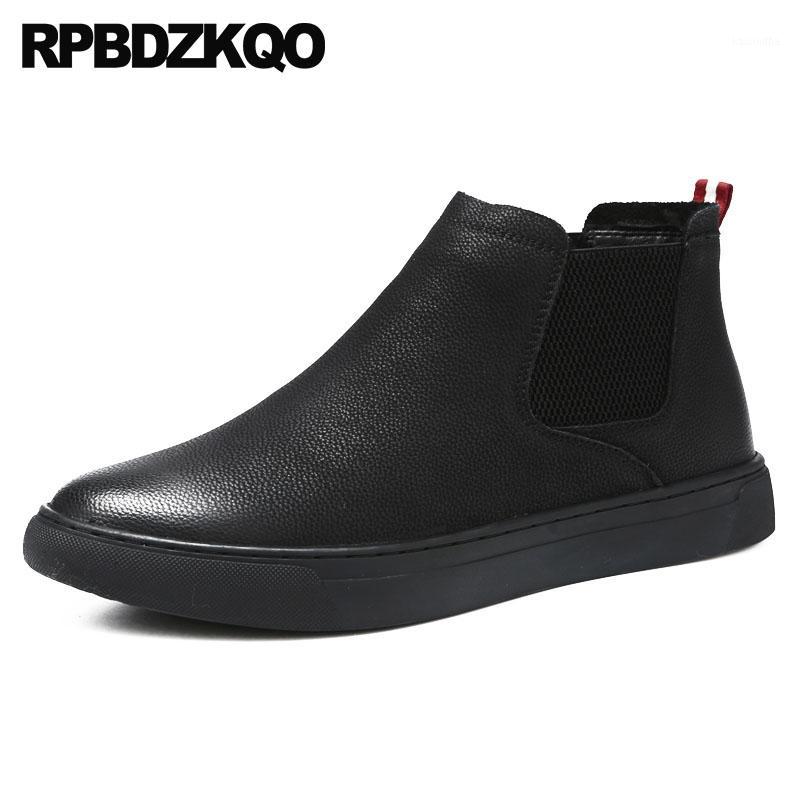 Winter Men Slip On Casual Shoes Booties Ankle Flat Warm Black Faux Fur Waterproof Trainer High Top Sneakers Autumn Boots1
Winter Men Slip On Casual Shoes Booties Ankle Flat Warm Black Faux Fur Waterproof Trainer High Top Sneakers Autumn Boots1