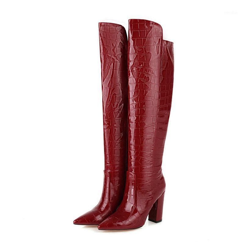 Elegant over the Knee High Boots For Women Side Zipper High Heels Boots Winter autumn Party Shoes Woman black white red brown1
Elegant over the Knee High Boots For Women Side Zipper High Heels Boots Winter autumn Party Shoes Woman black white red brown1