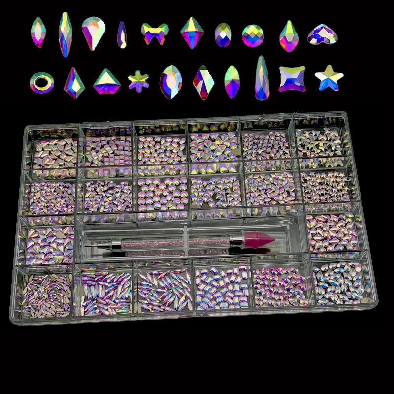 Hight Quality Multi Shape Nail Art Rhinestone Glass Crystal Stone Decoration Design Flatback Stones For Nails 
Hight Quality Multi Shape Nail Art Rhinestone Glass Crystal Stone Decoration Design Flatback Stones For Nails