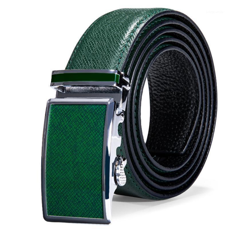 Belts Hi-Tie Fashion Green Leather Buckle Men Top Layer Genuine Automatic For Waist Luxury Jeans Straps, Black;brown
Belts Hi-Tie Fashion Green Leather Buckle Men Top Layer Genuine Automatic For Waist Luxury Jeans Straps, Black;brown