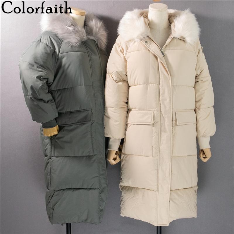 Colorfaith New 2020 Autumn Winter Women Jacket Pockets Womenswear Puffer Parkas High-Quality Hooded Oversize Long Coat CO882, Beige
Colorfaith New 2020 Autumn Winter Women Jacket Pockets Womenswear Puffer Parkas High-Quality Hooded Oversize Long Coat CO882, Beige