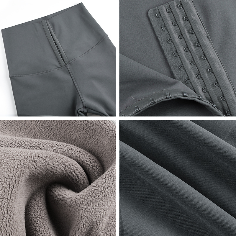CHRLEISURE Winter Warm Leggings High Waist Sport Push Up Women Leggings Gym Exercise Elastic Warm Pants Femme Winter Legging 201202