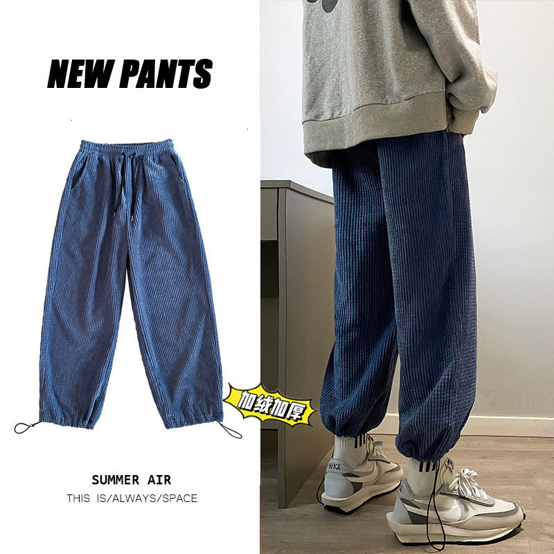 Men's Trousers 2021 New Autumn Thin Plus Corduroy Pants Fashion Male Youth Wear 3BMH, Black
Men's Trousers 2021 New Autumn Thin Plus Corduroy Pants Fashion Male Youth Wear 3BMH, Black