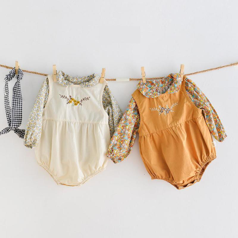 2021 New Clothing Spring Newborn Infant Baby Girls Bodysuits Cotton Sleeveless Bebe Bodysuit Flower Embroidered Jumpsuit Clothes Dyd4, 11031beige
2021 New Clothing Spring Newborn Infant Baby Girls Bodysuits Cotton Sleeveless Bebe Bodysuit Flower Embroidered Jumpsuit Clothes Dyd4, 11031beige