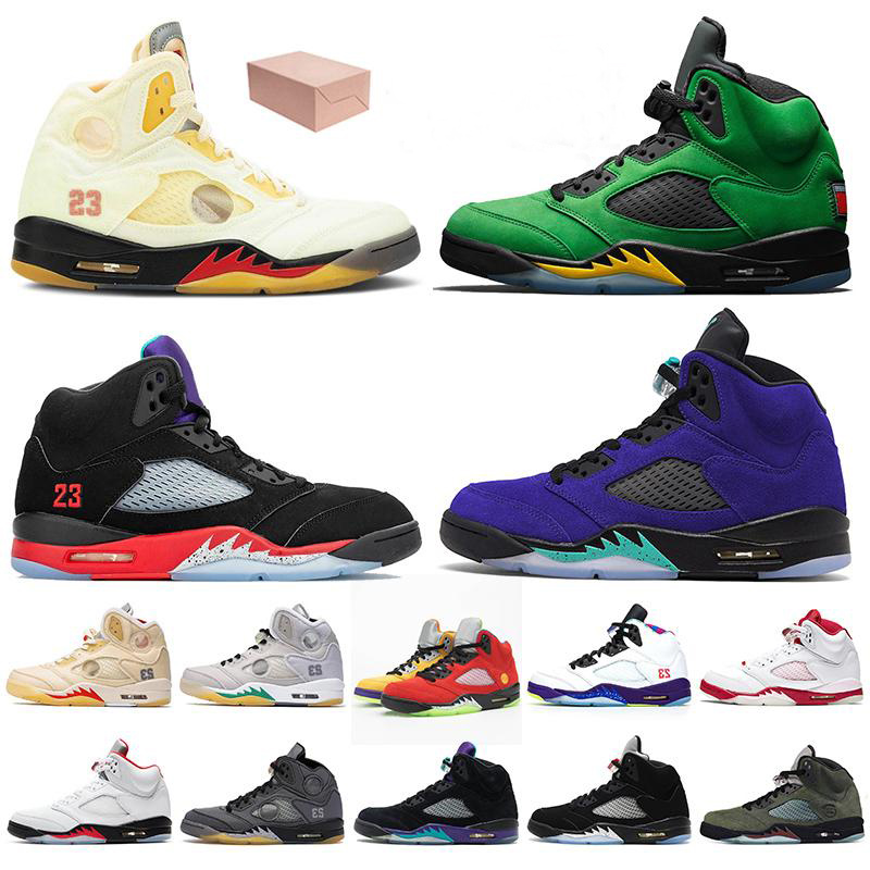 2021 With Box Jumpman 5 Mens Basketball Shoes Sail Fire Red 5s Oregon Ducks Alternate Grape Top Quality Mens Sneakers Trainers size 13
2021 With Box Jumpman 5 Mens Basketball Shoes Sail Fire Red 5s Oregon Ducks Alternate Grape Top Quality Mens Sneakers Trainers size 13