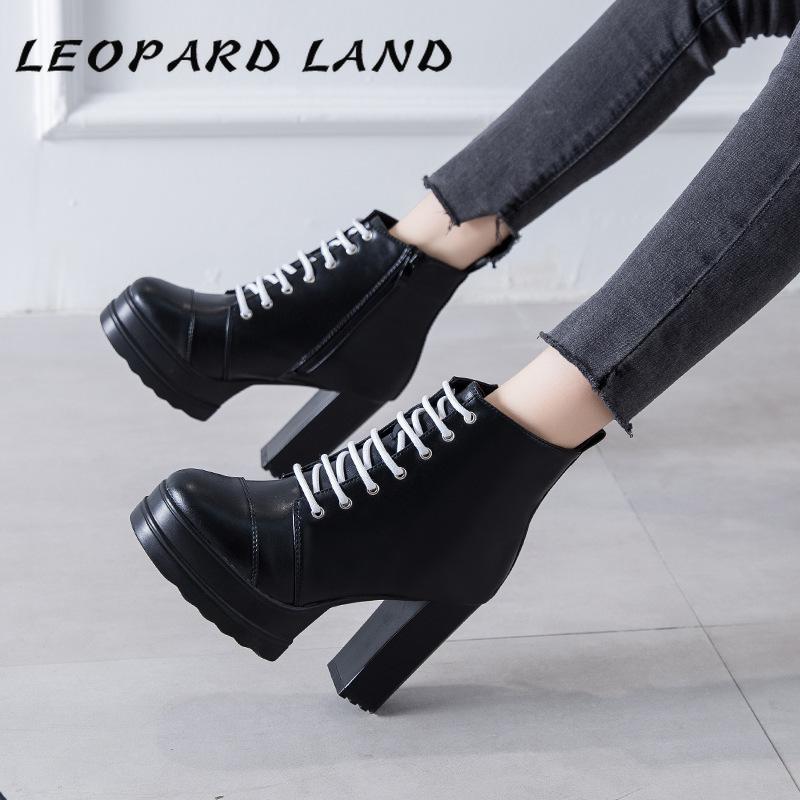LEOPARD LAND High-Heeled Shoes Women's Boots 10cm Booties Thin Platform Waterproof Boots High-Heeled Ankle -3, Black
LEOPARD LAND High-Heeled Shoes Women's Boots 10cm Booties Thin Platform Waterproof Boots High-Heeled Ankle -3, Black