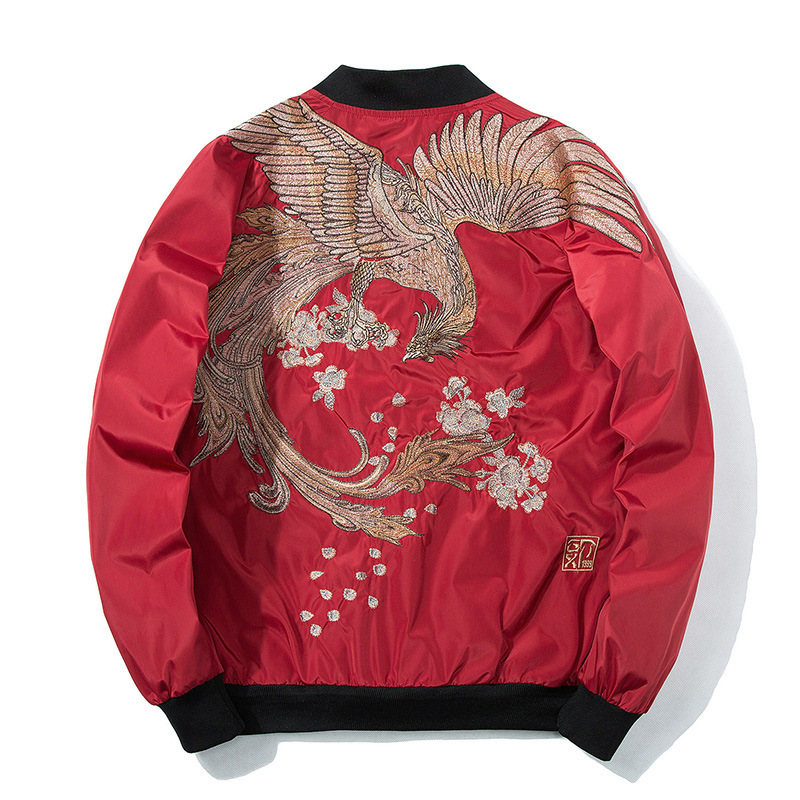2021 The New Phoenix Embroidered More Casual Jacket Outwear Hip Hop Xs-xxx Women Unissex Spring Yokosuka High Street Nxkz, Black red spring
2021 The New Phoenix Embroidered More Casual Jacket Outwear Hip Hop Xs-xxx Women Unissex Spring Yokosuka High Street Nxkz, Black red spring