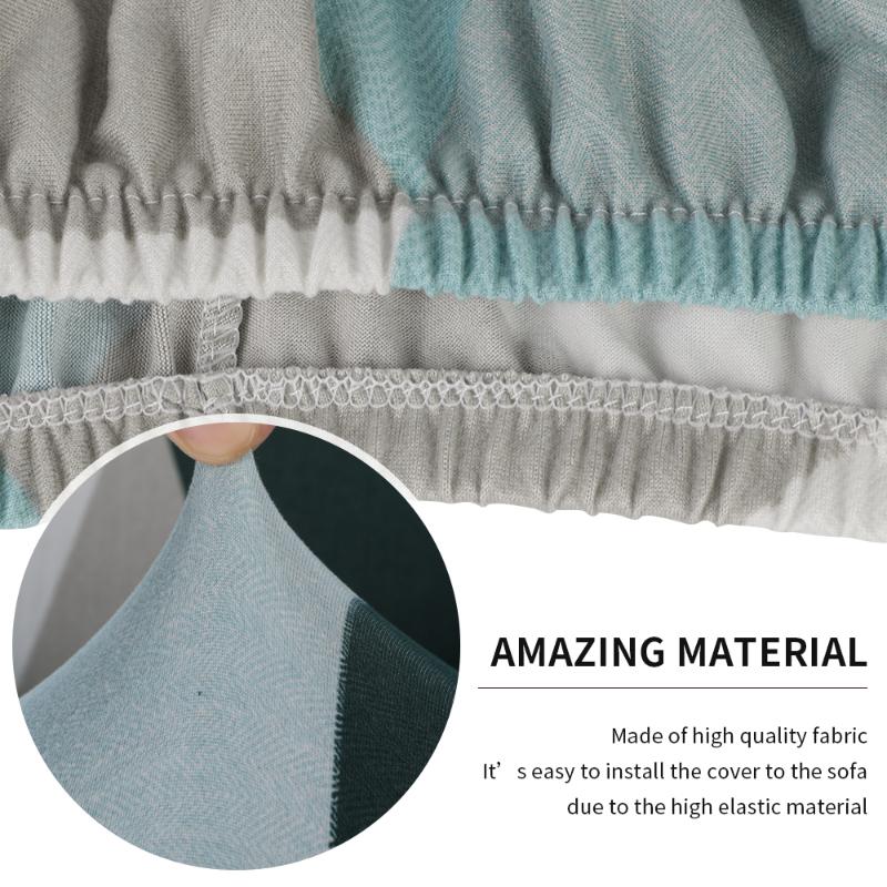 1pc Spandex Elastic Tub Chair Covers Printing Leisure Stretch Bathtub Armchair Seat Cover Protector Washable Slipcover